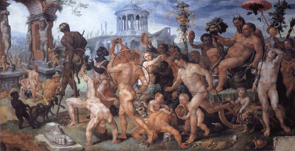 Maerten van heemskerck Triumph of Bacchus